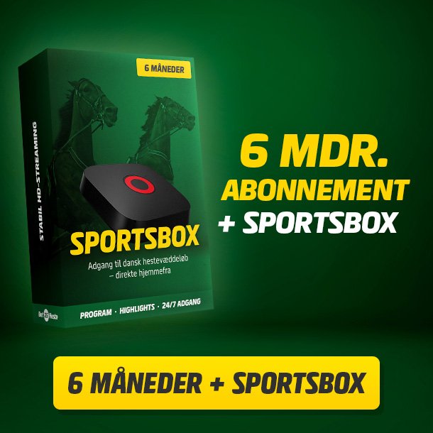 SportsBoxen inkl. 6 mdr. abonnement til Bet25live